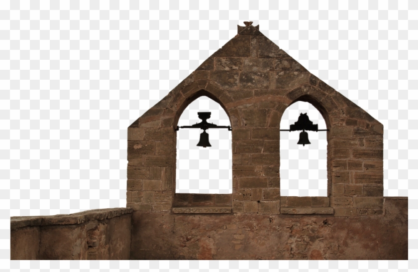 Architecture, Ruin, Building, Leave, Facade, Bells, - Capdepera Castle Clipart