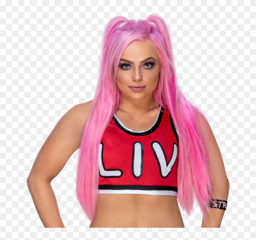 Maria Kanellis And John Cena - Wwe Liv Morgan Pink Hair Clipart