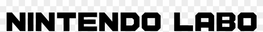 Nintendo Labo By Unknown Is A Font Based On The Nintendo - Parallel Clipart