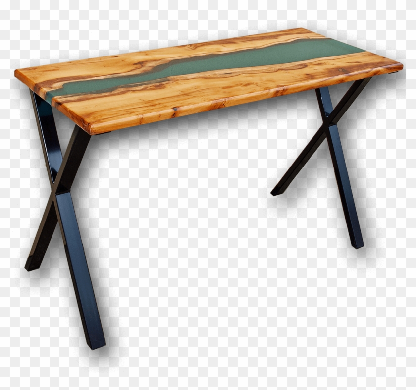 Yew Green Resin River - Riverdesk Clipart #1778325