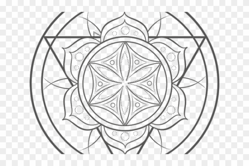Drawn Hourglass Sacred Geometry - Circle Clipart