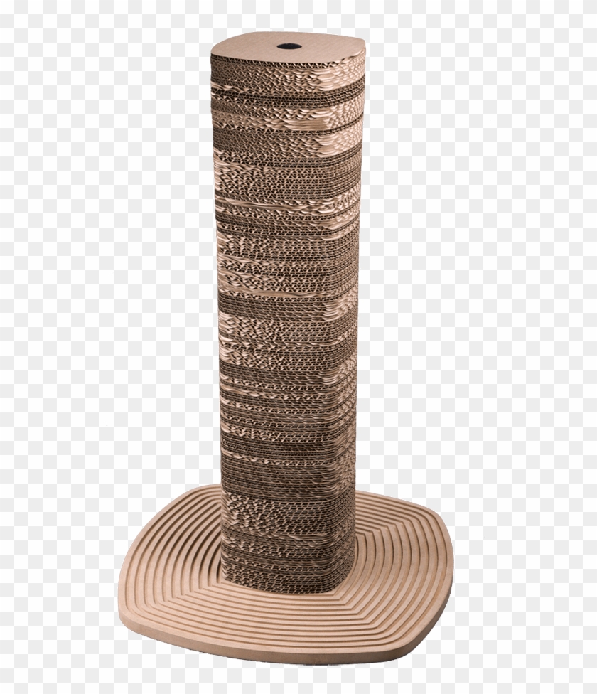 You And Me Three Cat Scratcher Post For Home Furniture - Cat Scratch Pole Png Clipart