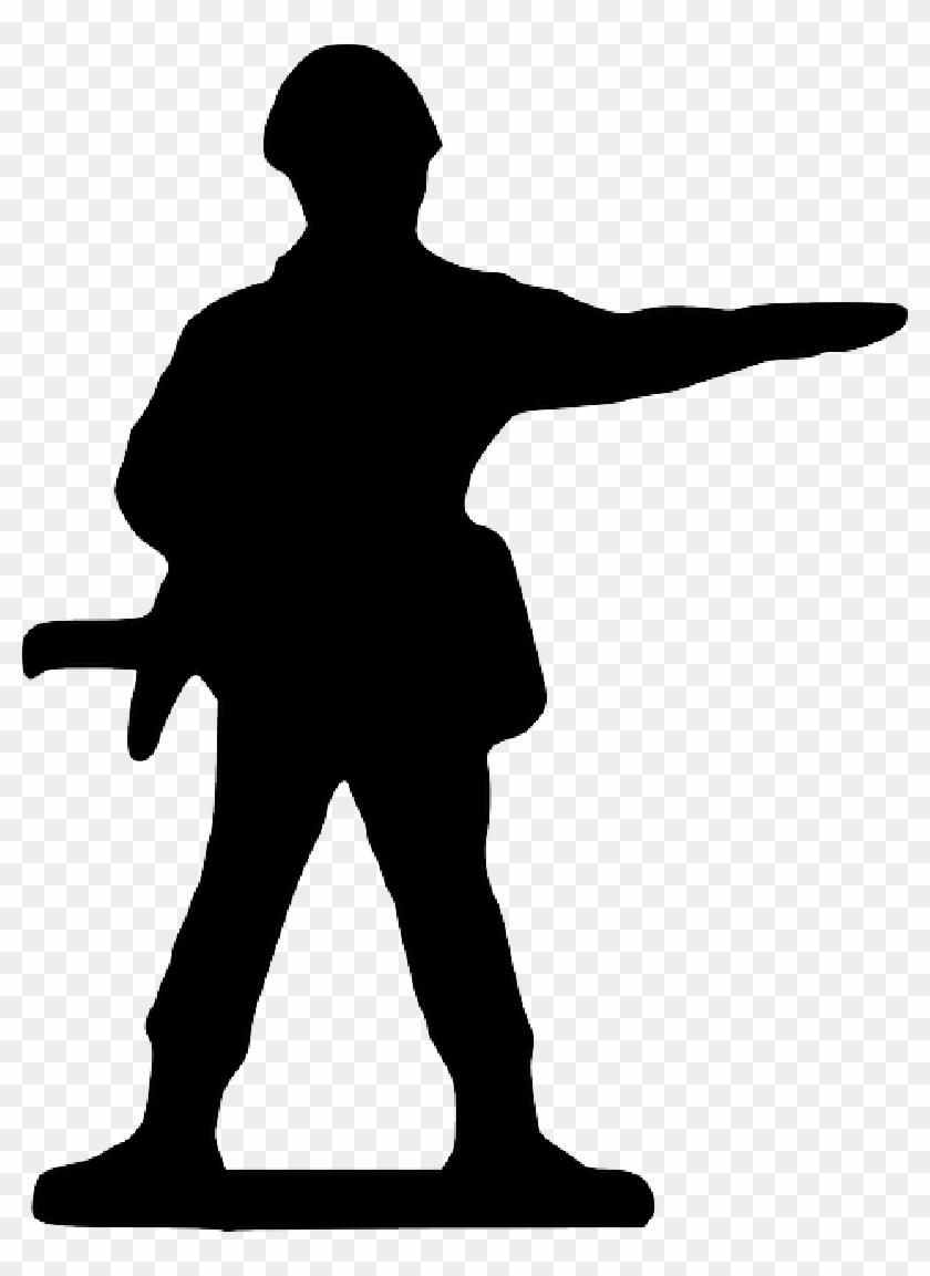 Free Pictures Silhouette - Toy Soldier Clipart