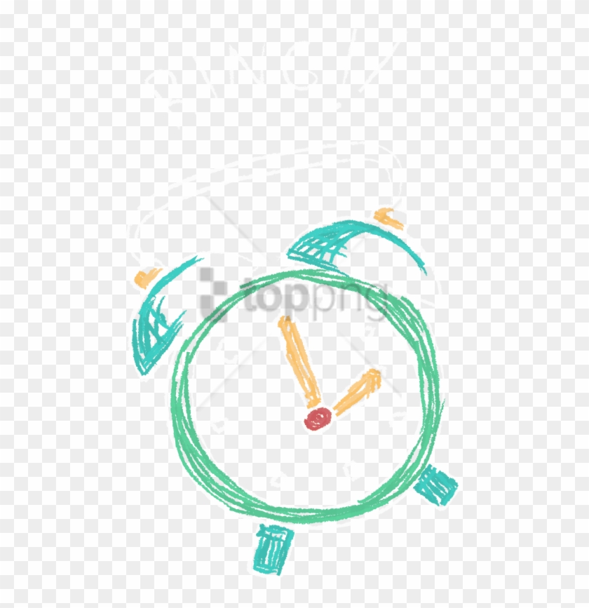 Free Png Clock Chalk Png Image With Transparent Background - Alarm Illustration Png Clipart #1778765