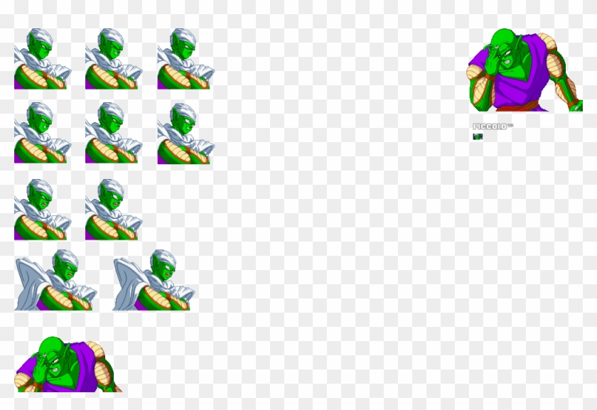 Piccolo Portraits ] - Dbz Supersonic Warriors Sprites Clipart