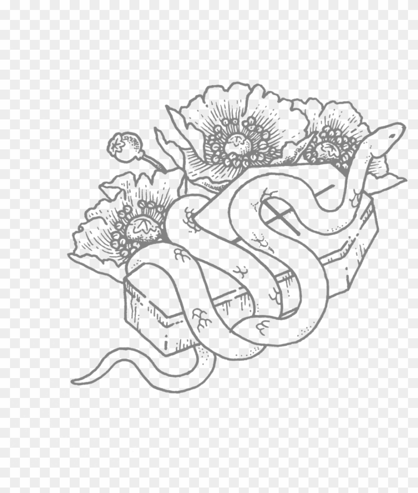 Inktober Day 12 Coffin - Illustration Clipart