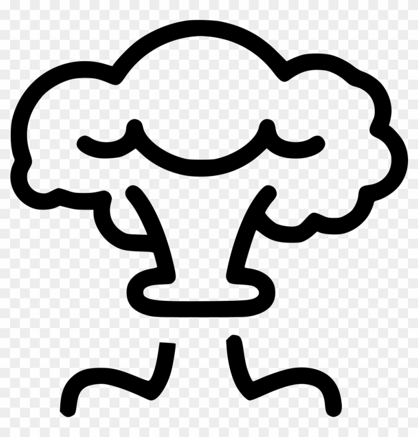 Mushroom Cloud Svg Png Icon Free Download - Mushroom Cloud Free Icon Clipart