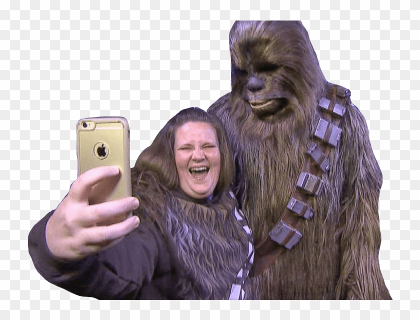 Candace Payne Chewbacca Mom Selfie - Chewbacca Mom Action Figure Clipart #1779728