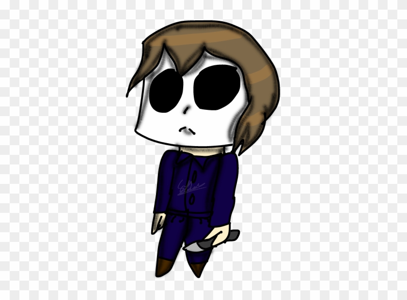 Chibi Michael Myers - Cartoon Clipart