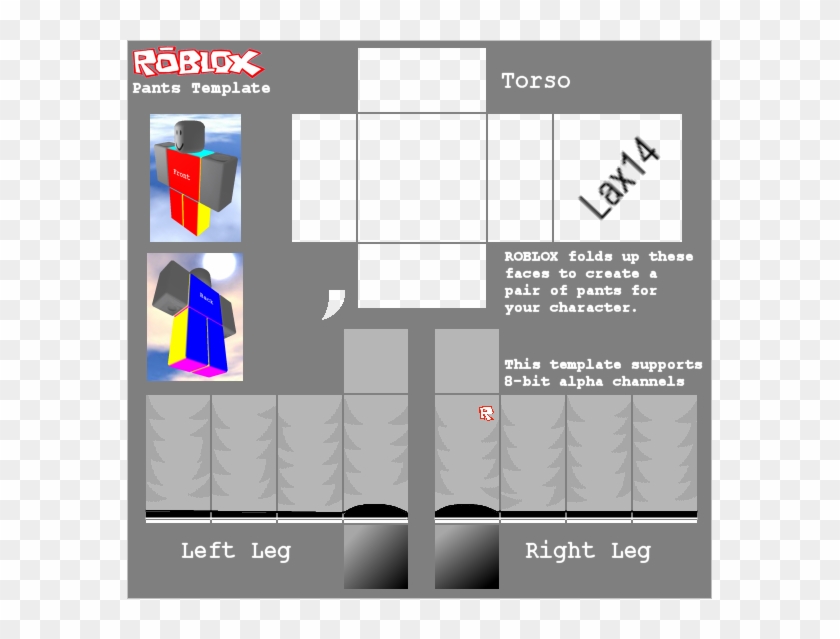 Create Pants Roblox Page