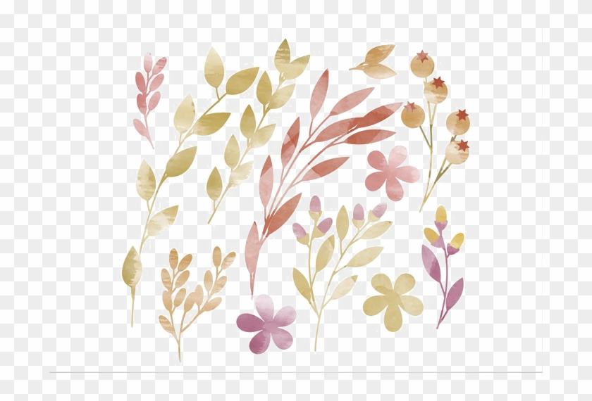 Watercolor Vector Download Transparent Png Image - Flower Acquarel Png Clipart