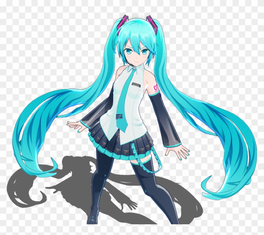 New Hatsune Miku Mmd Model Available For Download There - Miku Mmd Model Clipart #1781339