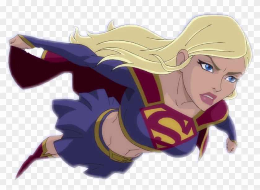 Supergirl Sticker - Animated Gif Superwomen Gif Clipart