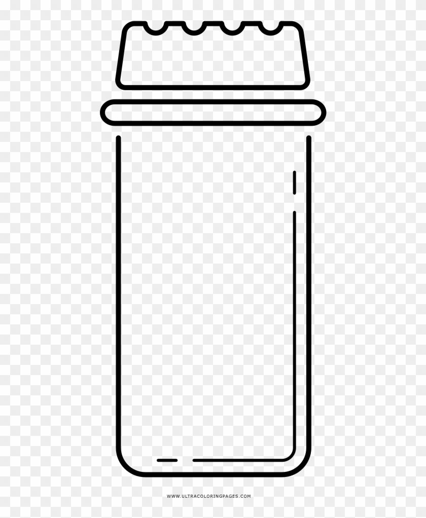 Salt Shaker Coloring Page - Parallel Clipart #1781805