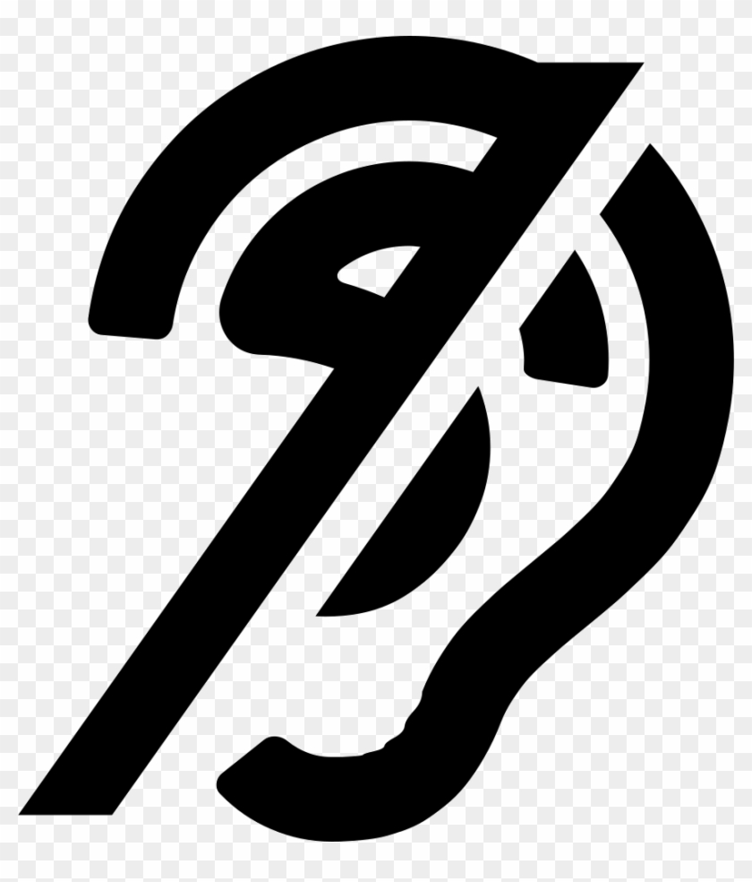 Clipart Ear Icon - Symbols Of Deaf Png Transparent Png