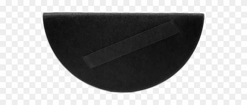 Half-circle Clutch In Haircalf Leather - Oval Clipart #1782509
