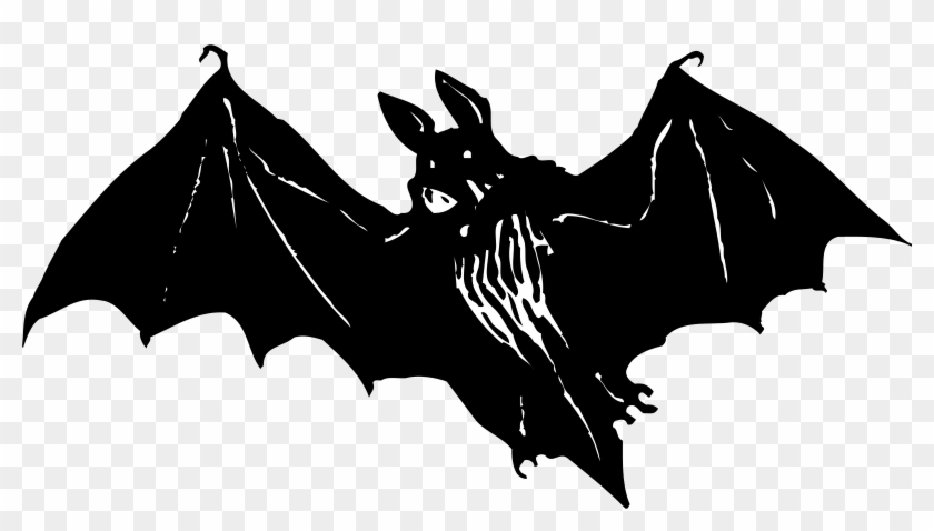 Scary Bat Vector Files Image - Kelelawar Vektor Clipart