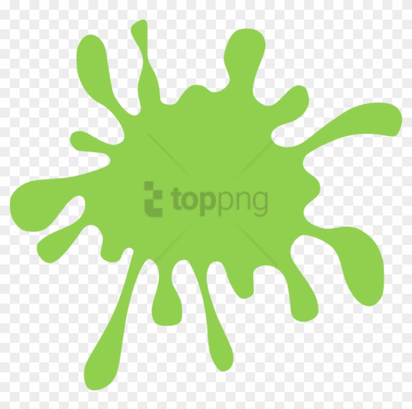Free Png Green Water Splash Png Png Image With Transparent - Black Paint Splash Clipart #1782646