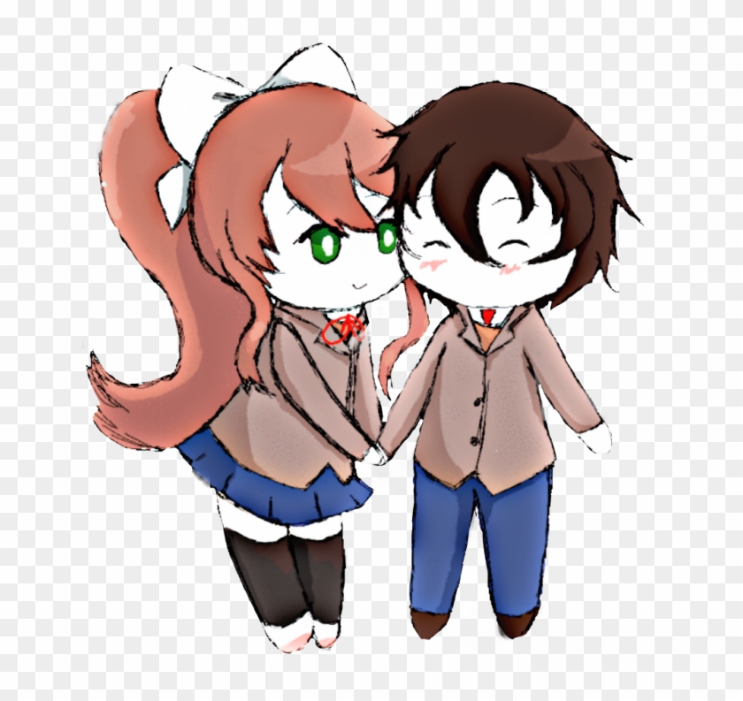 Monika Sticker - Cartoon Clipart