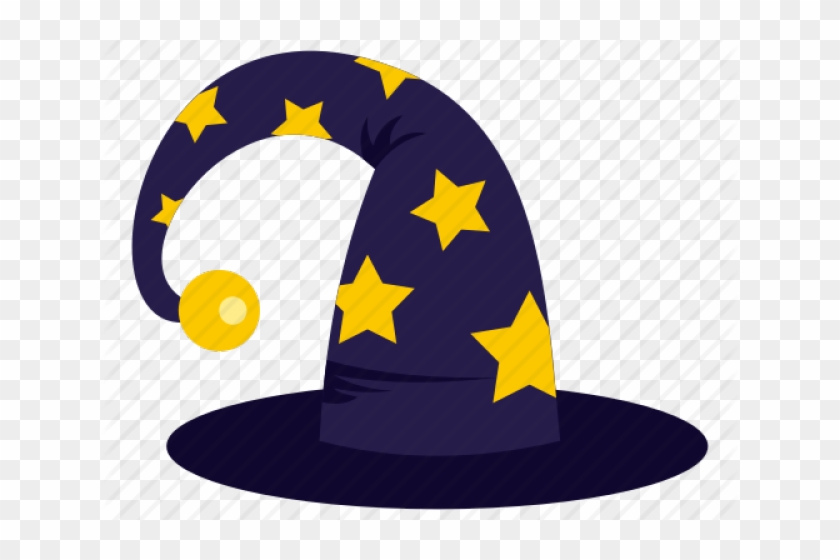 Wizard Clipart Cap - Cappello Mago Vettoriale - Png Download #1783393