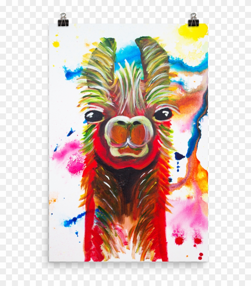 Llama • Art Print Clipart #1783612