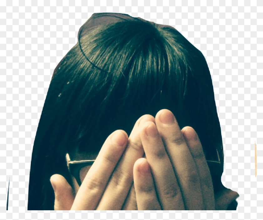 Facepalm Sticker - Girl Clipart