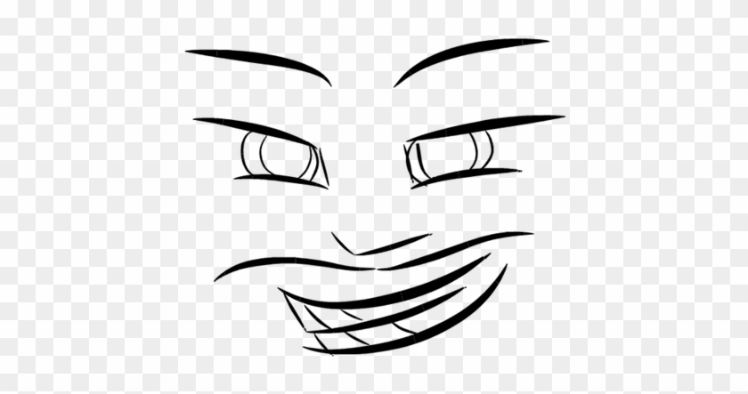 19 Funny Face Png Transparent Stock Black And White Clipart #1783620