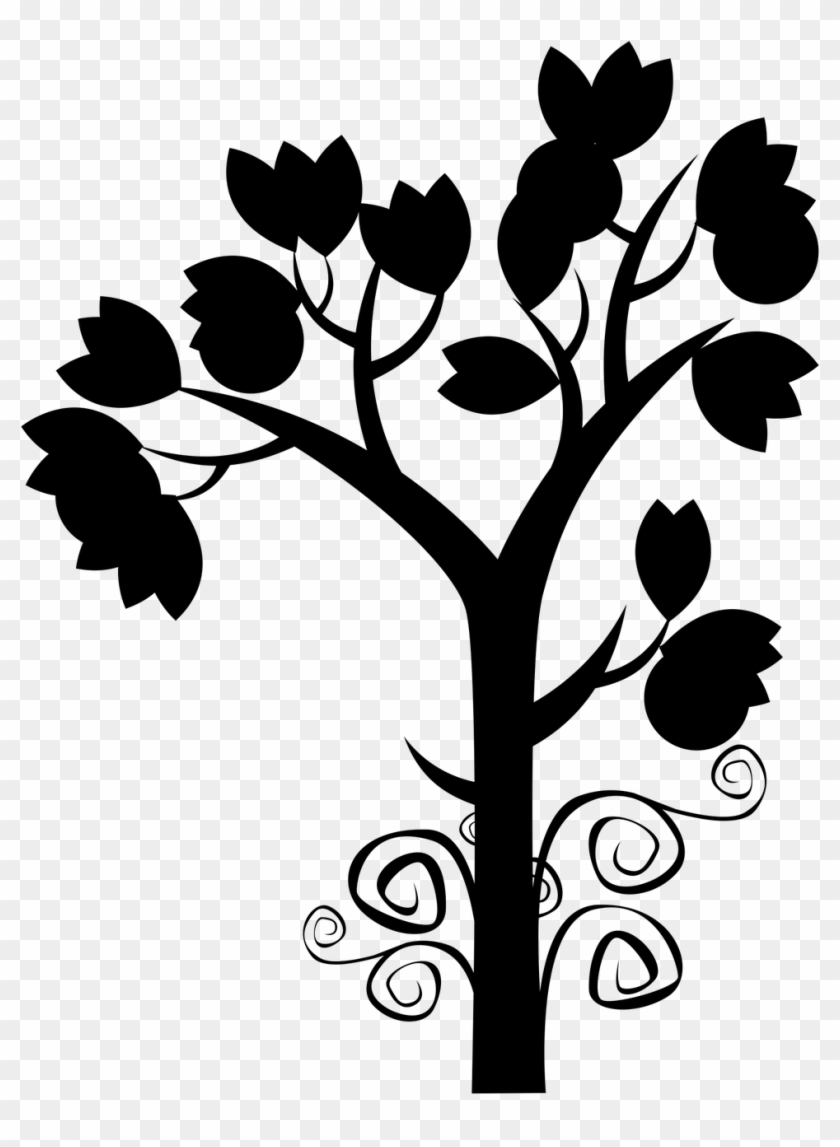 Gambar Pohon Dekoratif Clipart 1784247 Pikpng