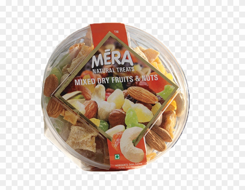 Mera Natural Treats Mixed Dry Fruits And Nuts - Chocolate Clipart #1785002