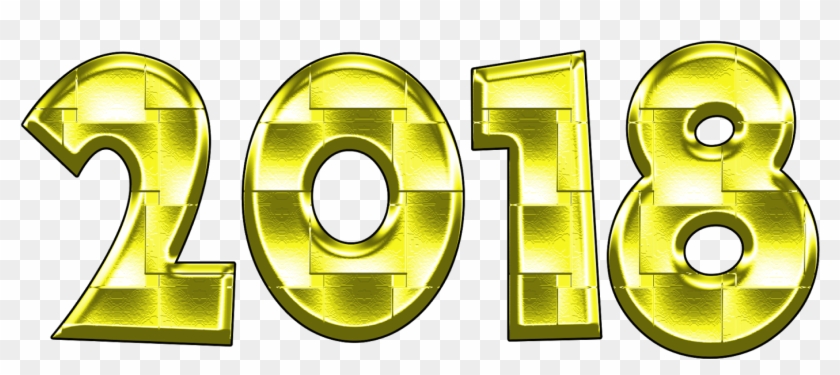 Happy New Year 2018 Wallpaper - Graphic Design Clipart