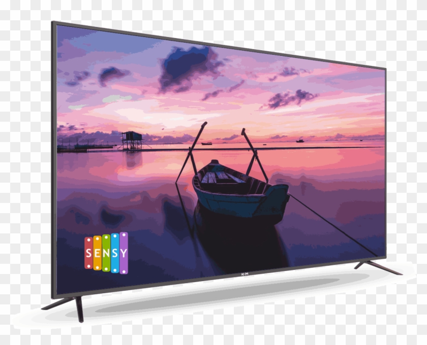 55" 4k Smart Tv - Hom Led Tv 55 Inch Clipart