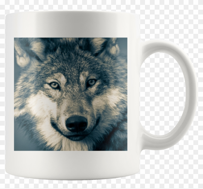 Tete De Loup Dessin Face Clipart #1785467