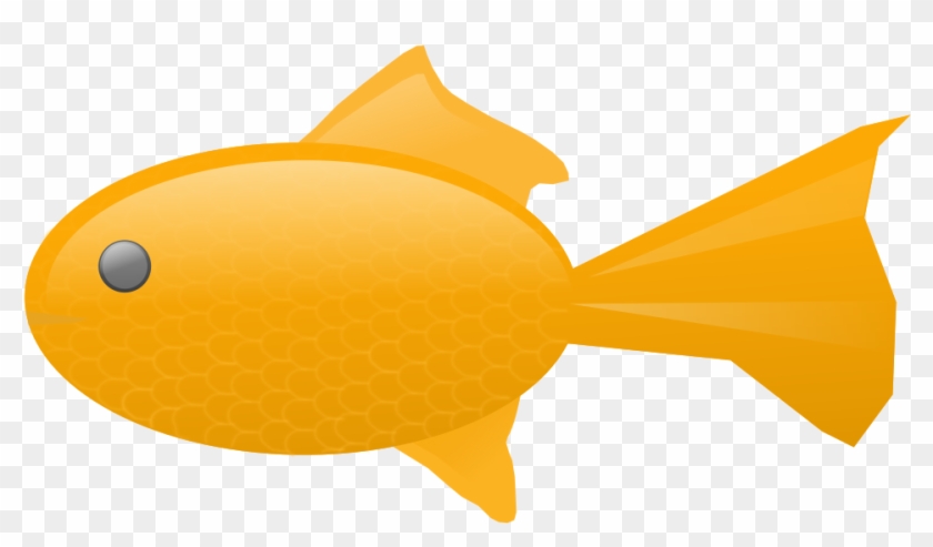 Goldfish Clipart Yellow - Pomacentridae - Png Download #1786000