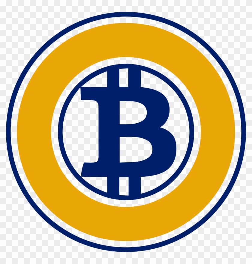 Bitcoin Logo Gold - Bitcoin Gold Logo Png Clipart