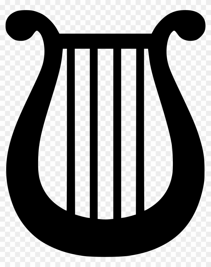 Lyre At Getdrawings Com Free For Personal - Lyre Png Clipart #1786724
