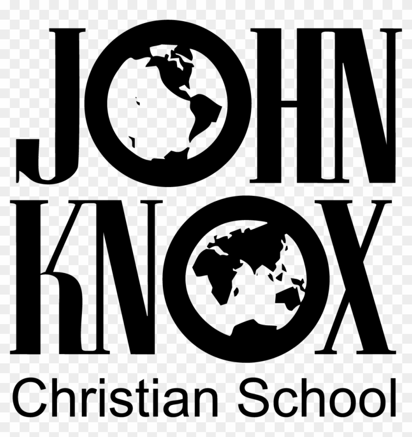 Jpeg - Black - John Knox Christian School Logo Clipart #1786876