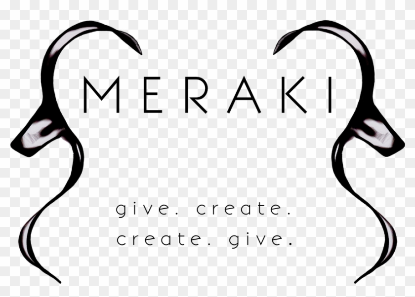 Meraki Logo Web Black Square Png - Calligraphy Clipart