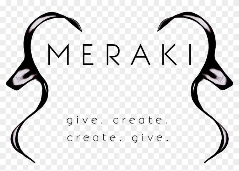 Meraki Logo Web Black Square Png - Calligraphy Clipart #1786952