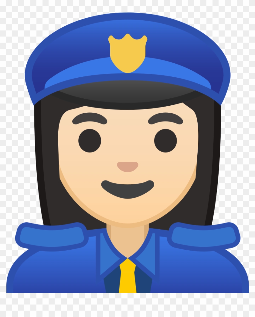 Download Svg Download Png - Police Officer Emoji Clipart #1787348