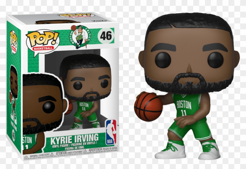 Nba - Celtics - Kyrie Irving - Funko Pop Kyrie Irving Clipart #1787622