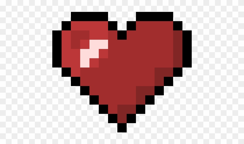 My Pixel Arts - Pixel Heart Break Clipart
