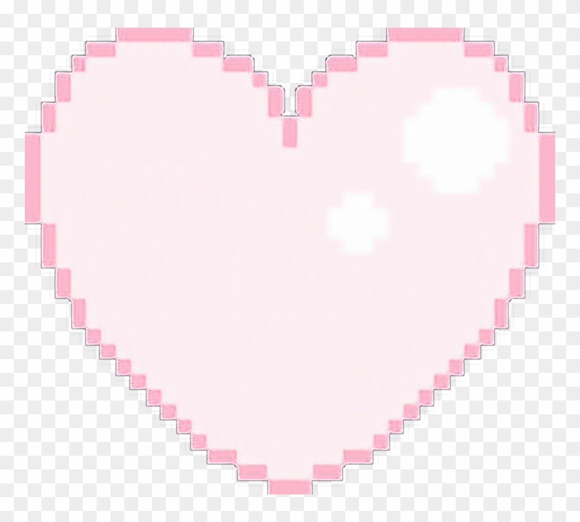 Pixel Heart Clipart - Kawaii Pixel Art Transparent - Png Download #1787854