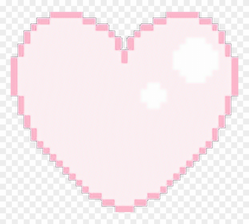 Pixel Heart Clipart - Kawaii Pixel Art Transparent - Png Download