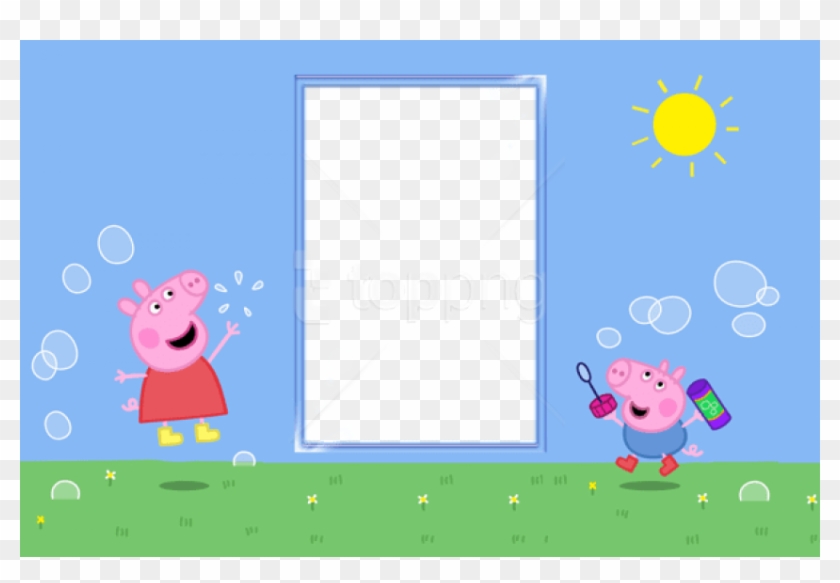 Free Png Best Stock Photos Peppa Pig Kidsframe Background - Peppa Pig Birthday Cards Clipart #1788108