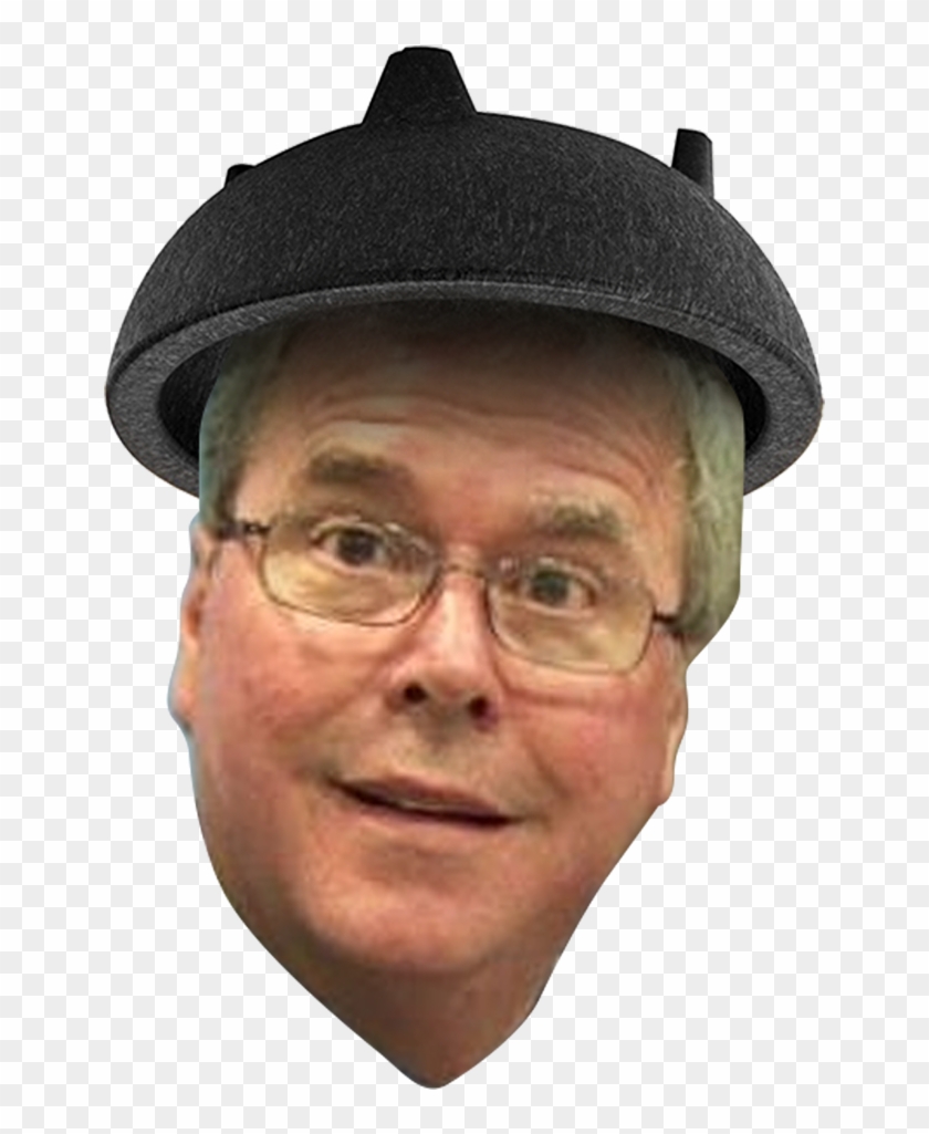 @realdonaldtrump @jebbush Never Trust A Guac Bowle - Jeb Bush Guac King Clipart