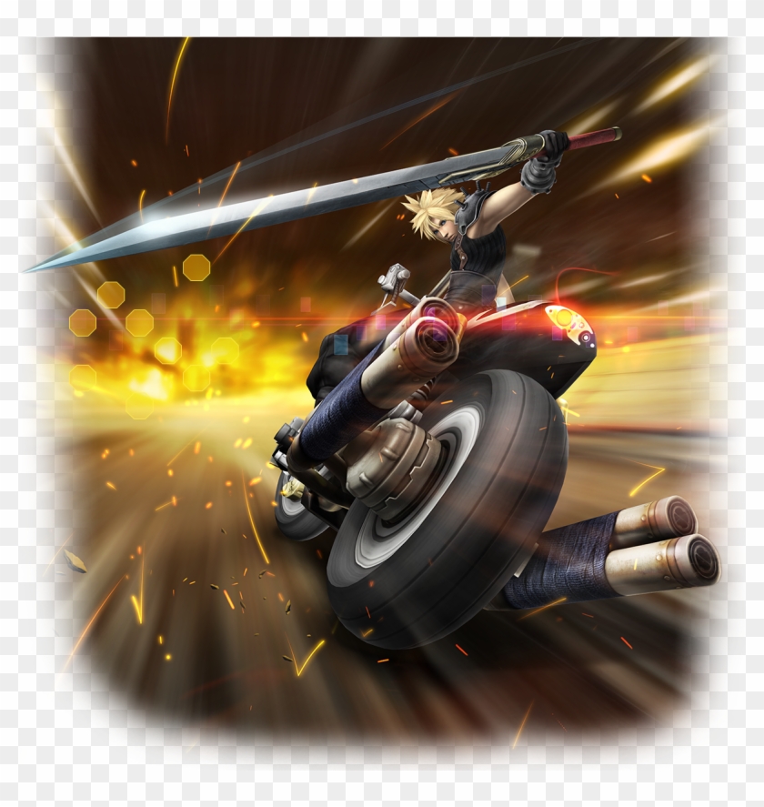 Final Fantasy Vii - Final Fantasy G Bike Clipart #1788478