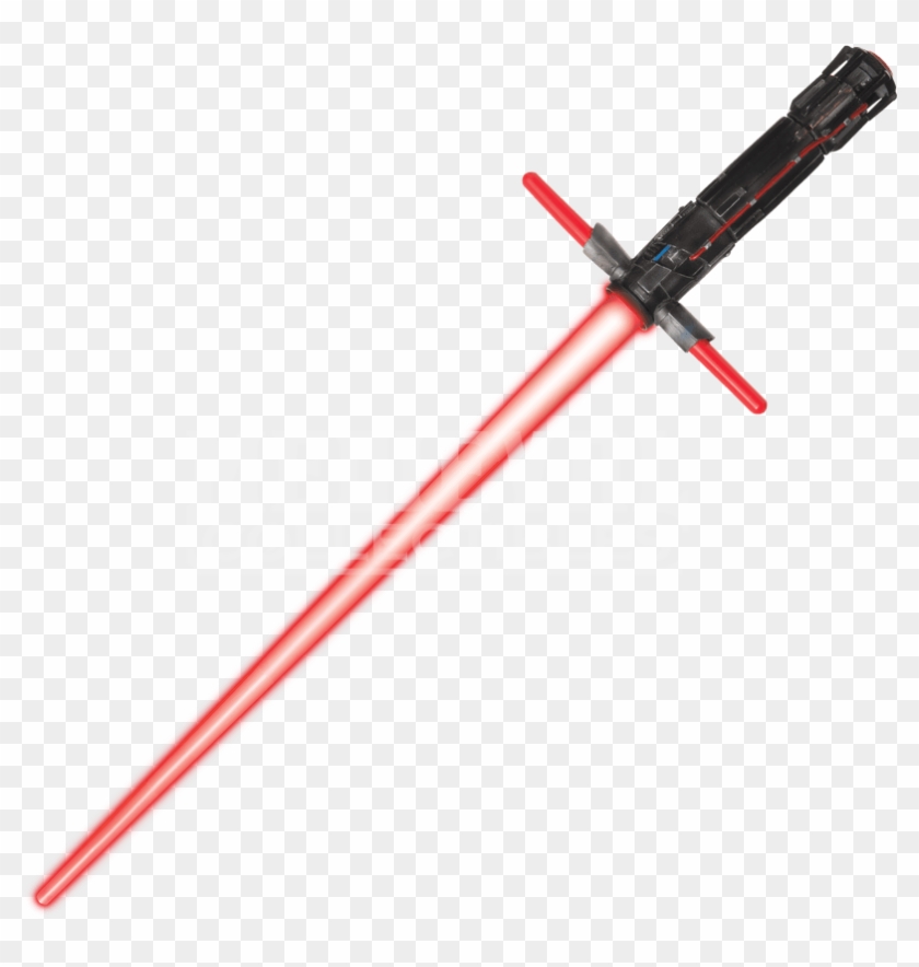 Force Awakens Kylo Ren Crossguard Lightsaber Rc 32238 - Kylo Ren Lightsaber Png Clipart
