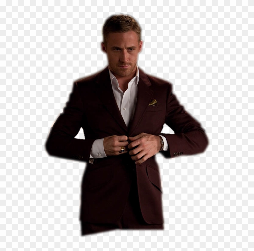 Download Png Image Report - Ryan Gosling Burgundy Suit Clipart #1789562