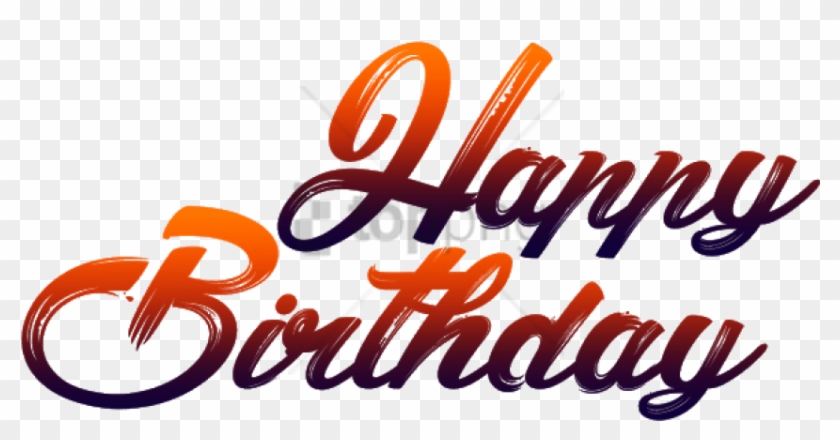 Free Png Happy Birthday For Picsart Png Image With - Happy Birthday Whatsapp Sticker Clipart