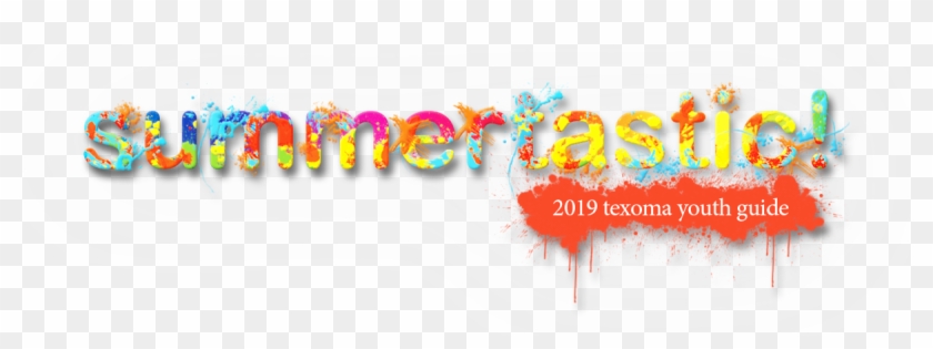 Summertastic Texoma Youth Activity Guide - Graphic Design Clipart